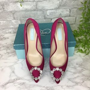 Betsey Johnson SB- Lilly hot pink shoes